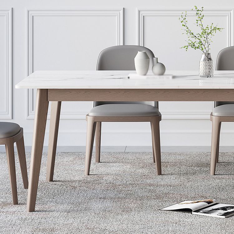 1/2/5/7 Pcs Sintered Stone Dining Room Set Table Furniture Set for Home