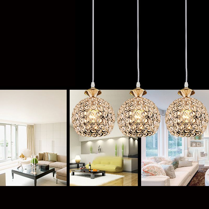 Éclairage de plafond de salon à pendentif de suspension minimaliste