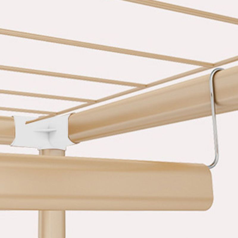 Contemporary Style Wardrobe Armoire Steel Frame Wardrobe for Bedroom