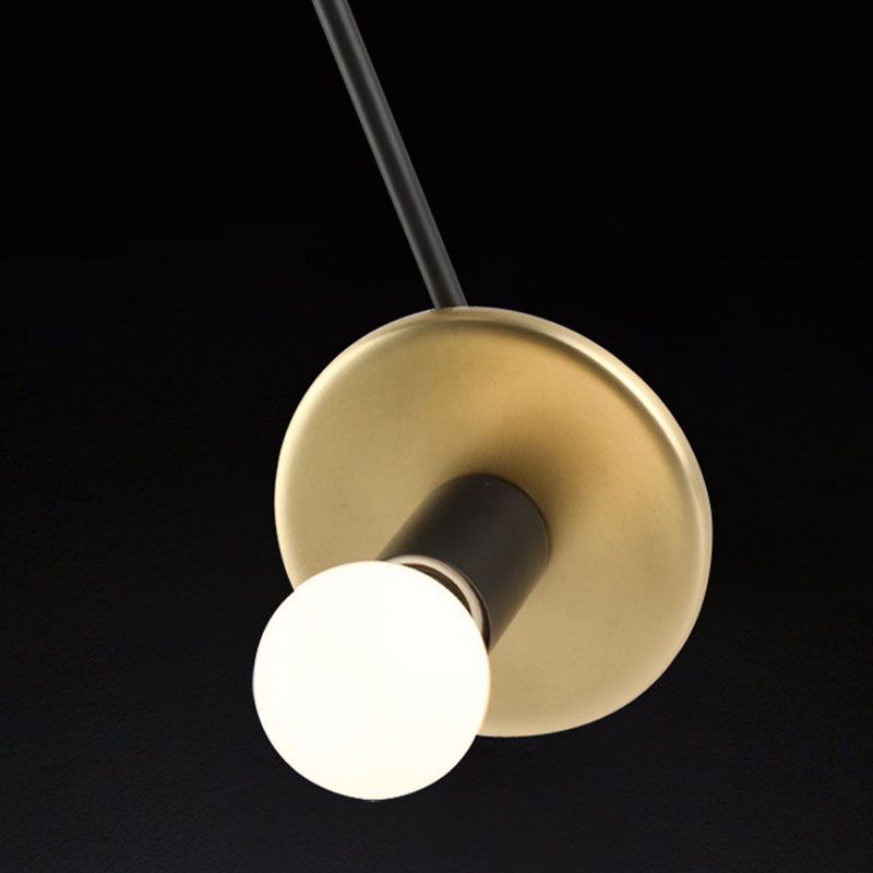 Lampade a parete a 2 luci a muro armato contemporaneo per soggiorno per soggiorno