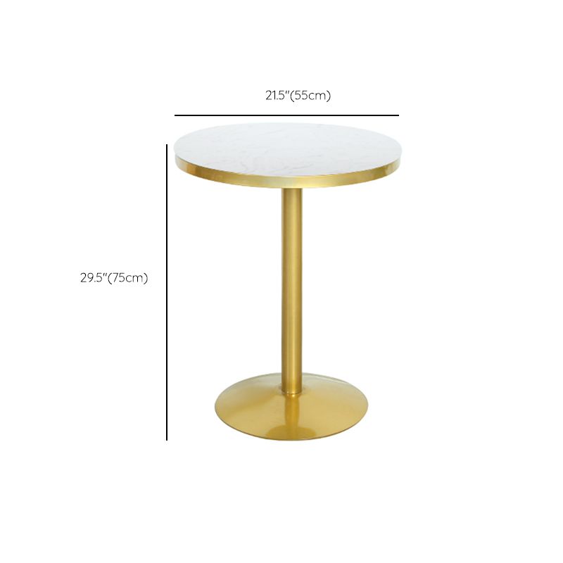 1/2/3 Pieces Contemporary Bar Table and Stools Round Pub Table Set for Dining Room