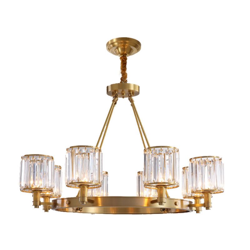 Contemporary Crystal Ceiling Pendant Light Sputnik Hanging Pendant Light for Dining Room