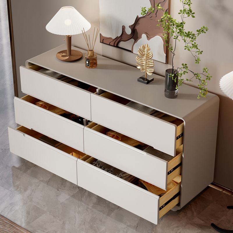 15.6-inch Width Storage Chest Modern Dresser with 6/5 Drawers