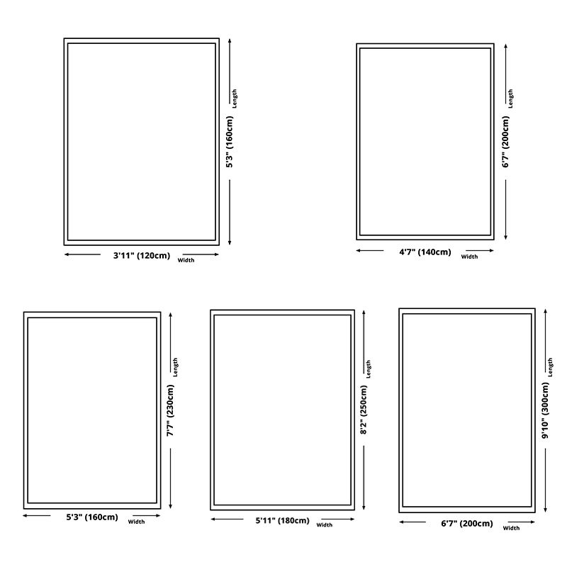 Fancy White Area Carpet Stripe Pattern Modern Area Rug Polyester Non-Slip Backing Rug for Home Decor