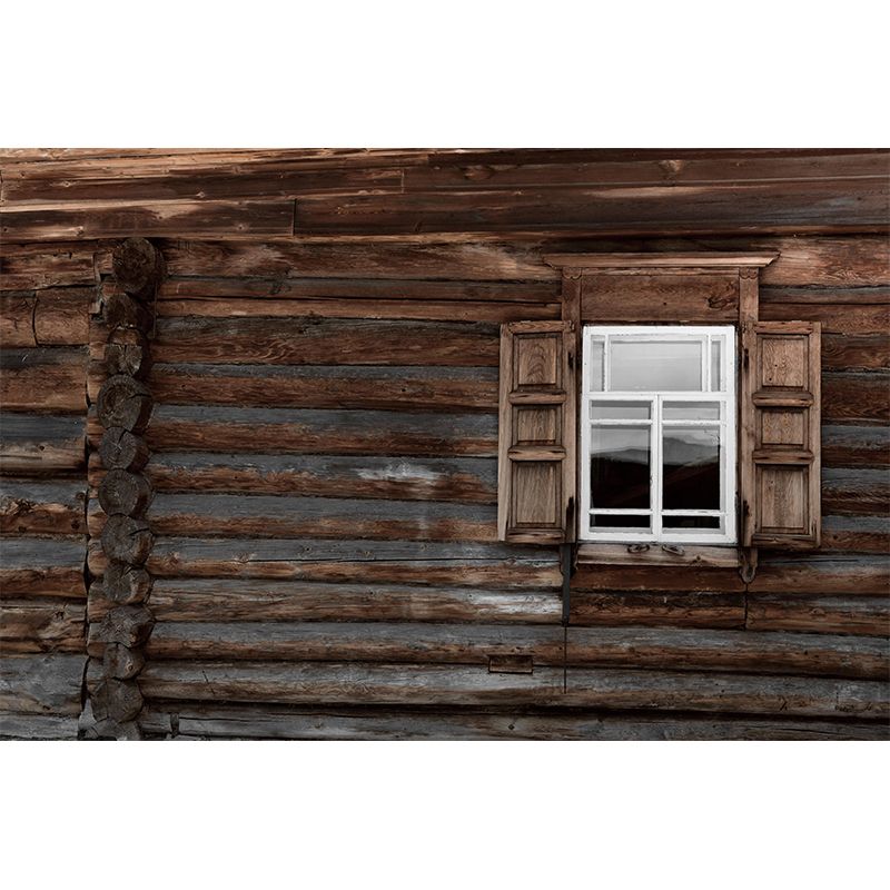 Contemporary Photography Style Building Mural Wallpaper Mildew Resistant for Decoration