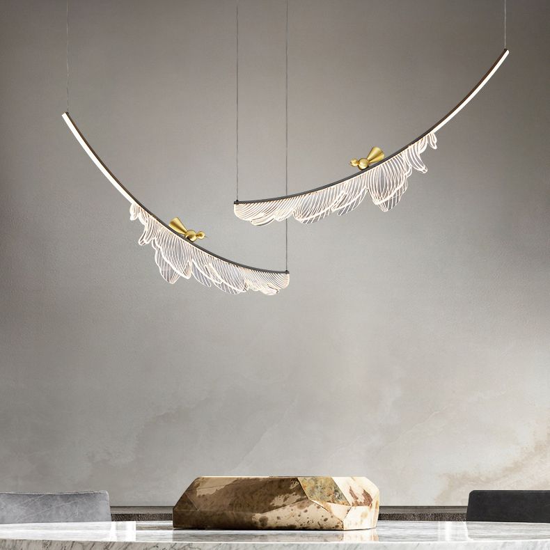 Modern Style Island Lighting Fixture Household Pendant Lighting Fixture