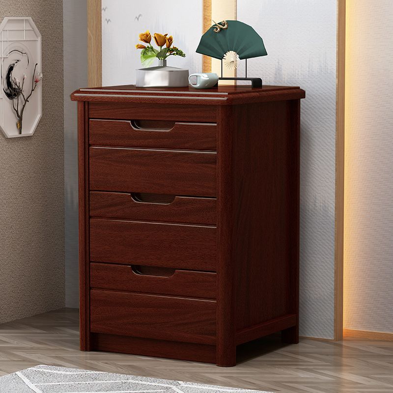 Traditional Solid Wood Lingerie Chest Soft-Close Drawers Bedroom Storage Chest