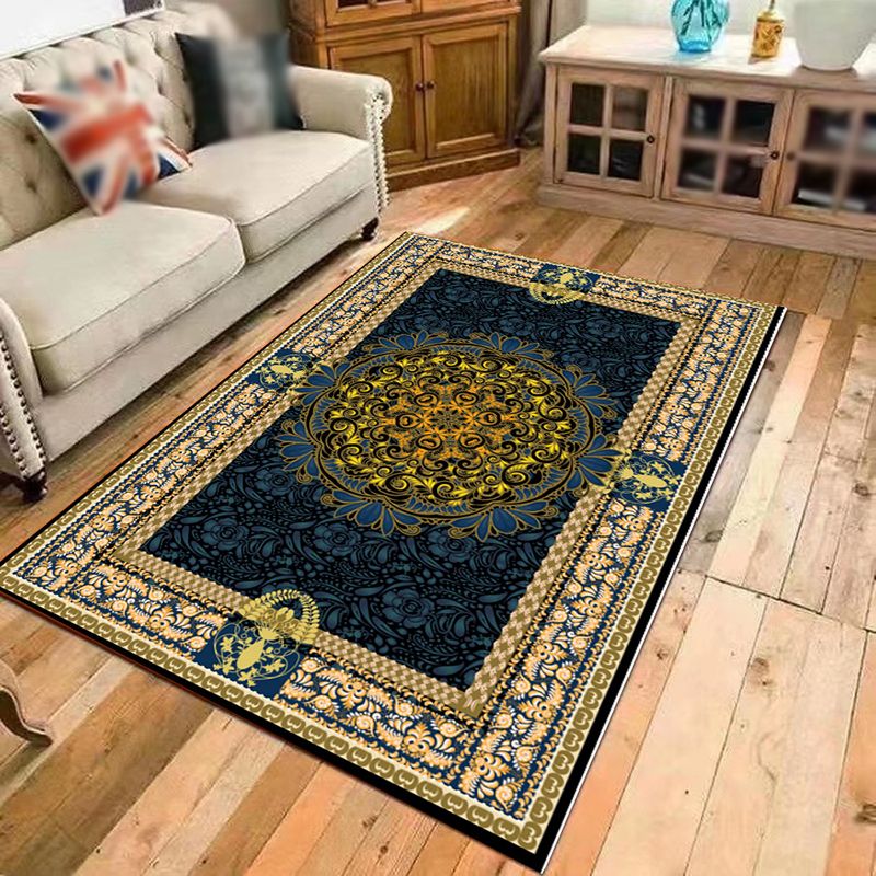 Alfombra de decoración del hogar de la alfombra de la alfombra floral de la alfombra del hogar