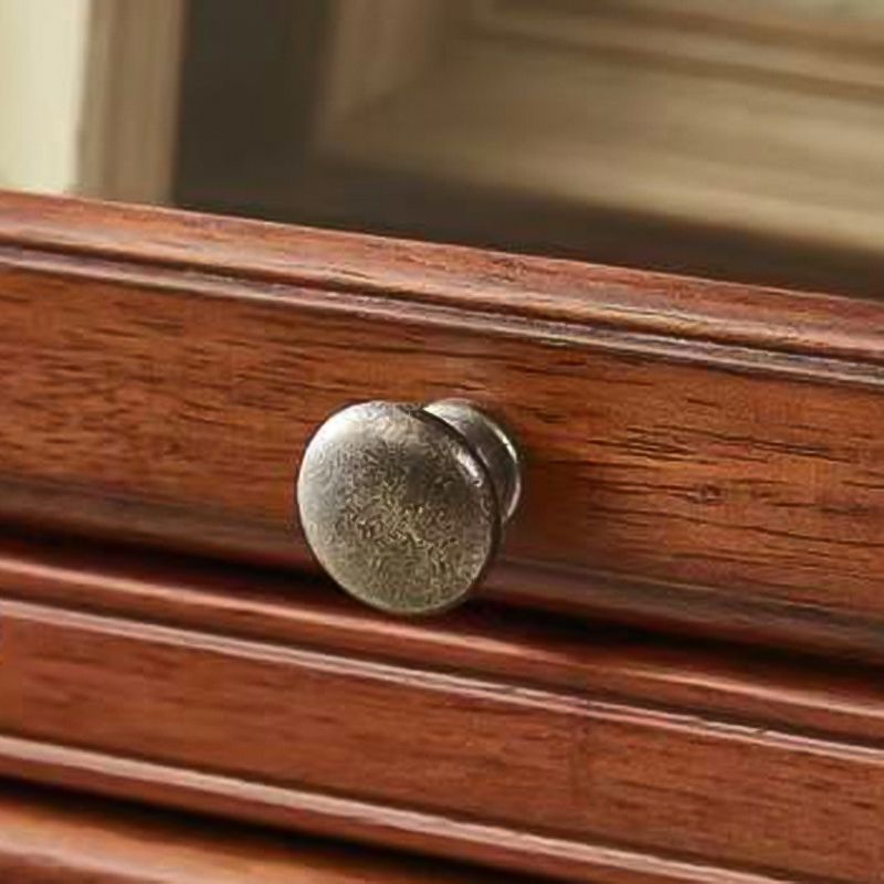 Holzkostenbuchbuch für zeitgenössische geschlossene Bücherregal mit Türen für das Heimbüro