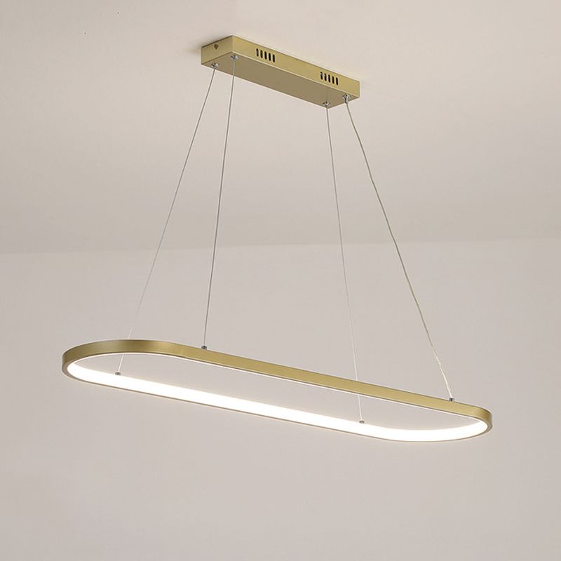 Geometric Island Pendant Lights Modern Chandelier Metal Island Lights 1 Light