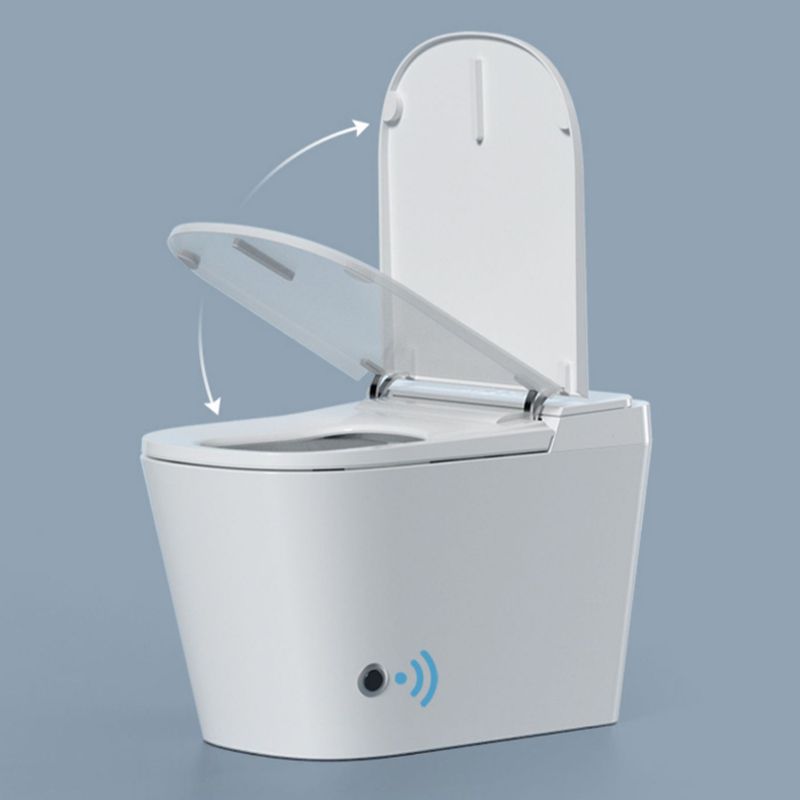 Modern One Piece Toilet Bowl Floor Mounted Urine Toilet with Concealed Tank for Bathroom