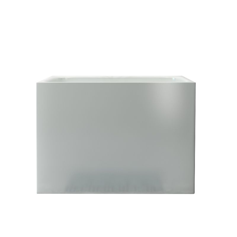 Modern Style Apron Front Bathtub Rectangular Acrylic Bathroom Bathtub