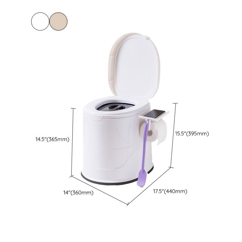 Floor Mounted ABS Flush Toilet One-Piece Toilet Modern Toilet