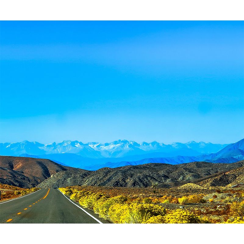 Customized Road Wall Mural Environment Friendly Wallpaper for Decoration