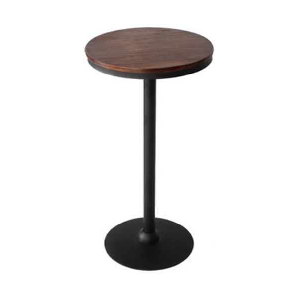 Industrial Wood Pub Dining Set 1/3/5 Pieces counter Table with Upholstered Stools