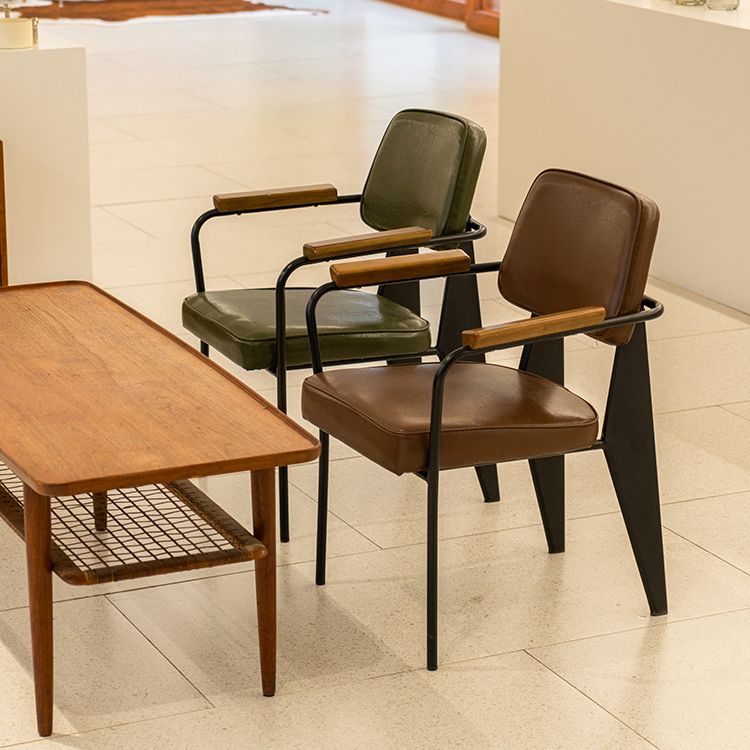 Eigentijdse metalen eetkamerstoelen openen ruglucht fauteuil voor huis voor huisgebruik