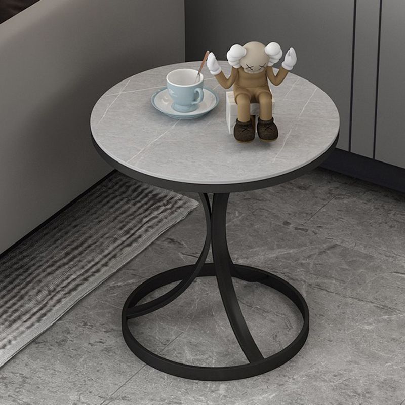 Modern Round End Table Side Table for Dining Room and Home