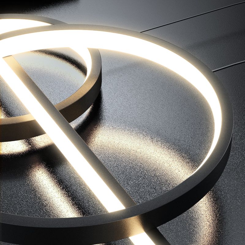 Wrought Iron Black Hanging Pendant Lights Modern Hanging Lamps for Dining Room