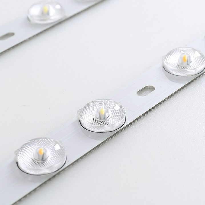 LED-plafondlamp met ronde vorm, modern hout, 1 licht, inbouw voor gangpad-eetkamer
