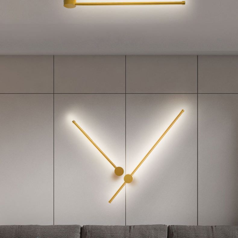 Nordische Einfachheit Lineare Wandleuchten Aluminiumleuchte Leuchten für Schlafzimmer