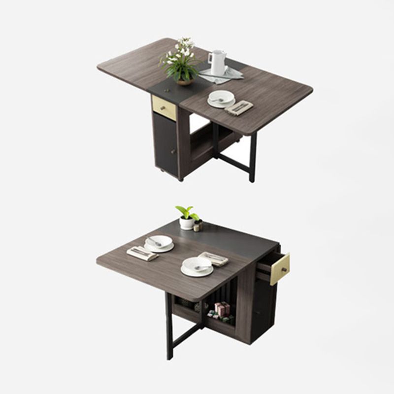 Mid-Century Modern Dining Room Table Pedestal Dining Table for Home Kitchen Dinner
