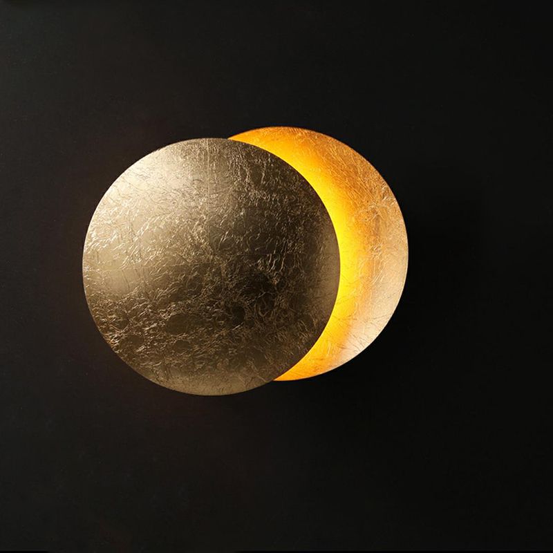 Lunar Eclipse Wall Mount Lamp Fixture LED Nordic Modern Aisle Staircase Wall Sconce