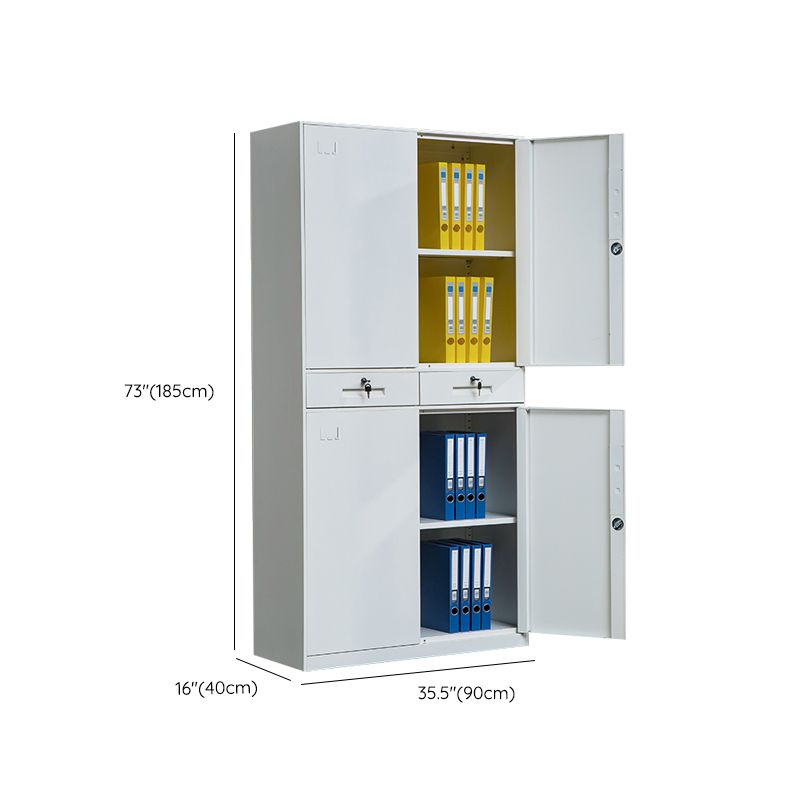 Metal File Cabinet Contemporary Storage Shelves Locking File Cabinet for Office