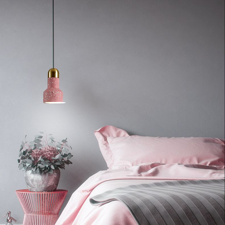 Swag Suspension Pendant Light Contemporary Style Stone Pendant Lighting Fixture