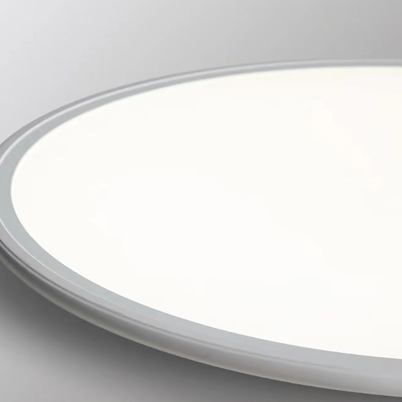1 Light Geometric Flush Mount Lighting Simplicity Metal Ceiling Light