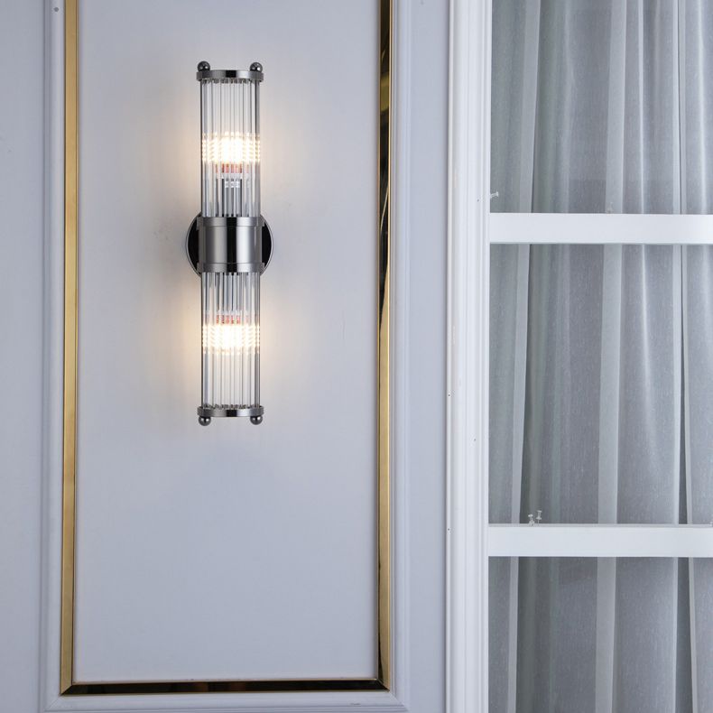 Crystal Linear Mirror Wall Lights Modern Mirror Wall Light Fixture