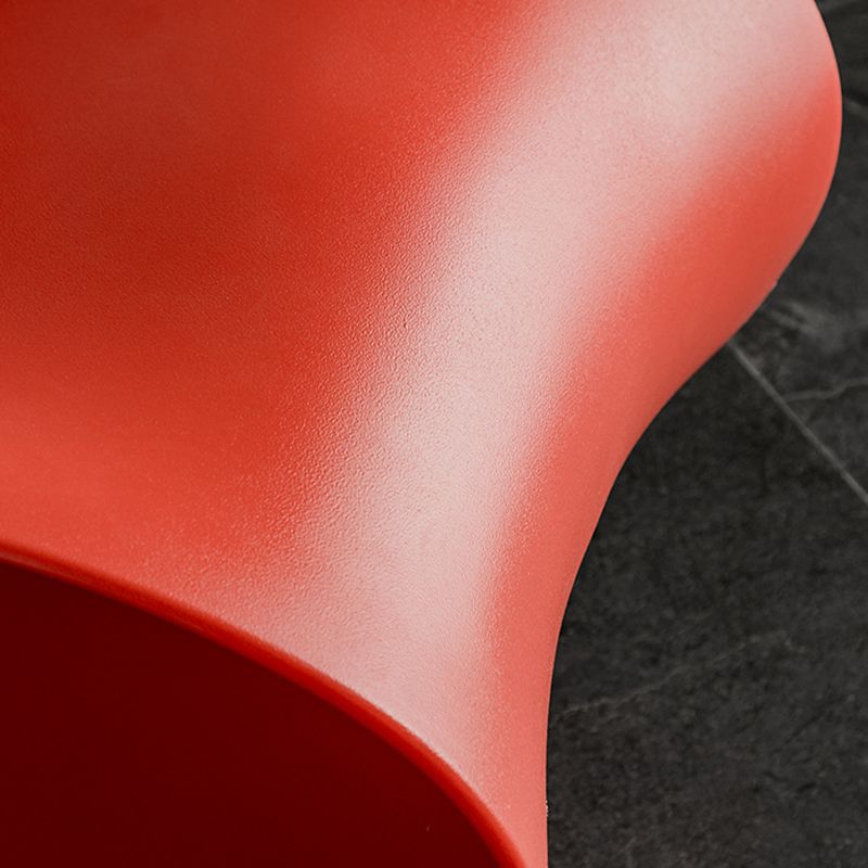 Modern Rocker Chair Plastic Seat Belt Rocking Accent Chair for Living Room