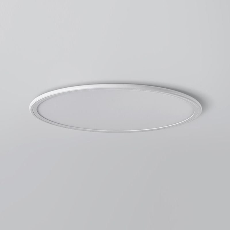 Ronde metalen LED-plafondlamp moderne stijl inbouwlamp voor eetkamer