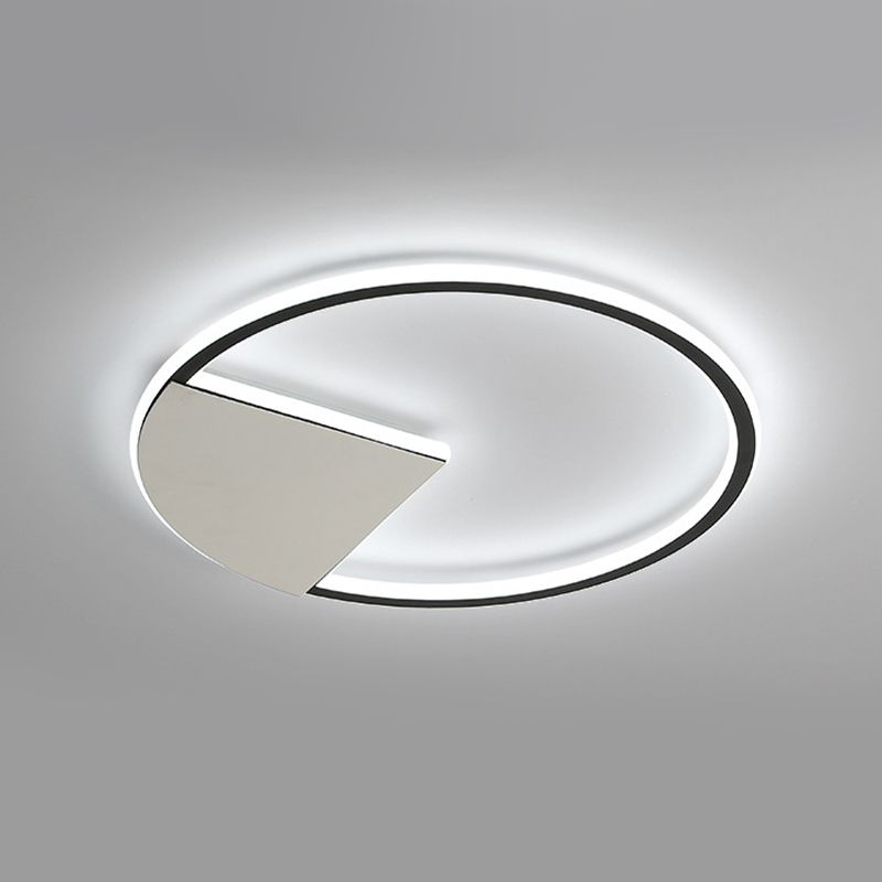 Metal Circular Ceiling Mount Light Fixture Nordic LED Ceiling Fixture