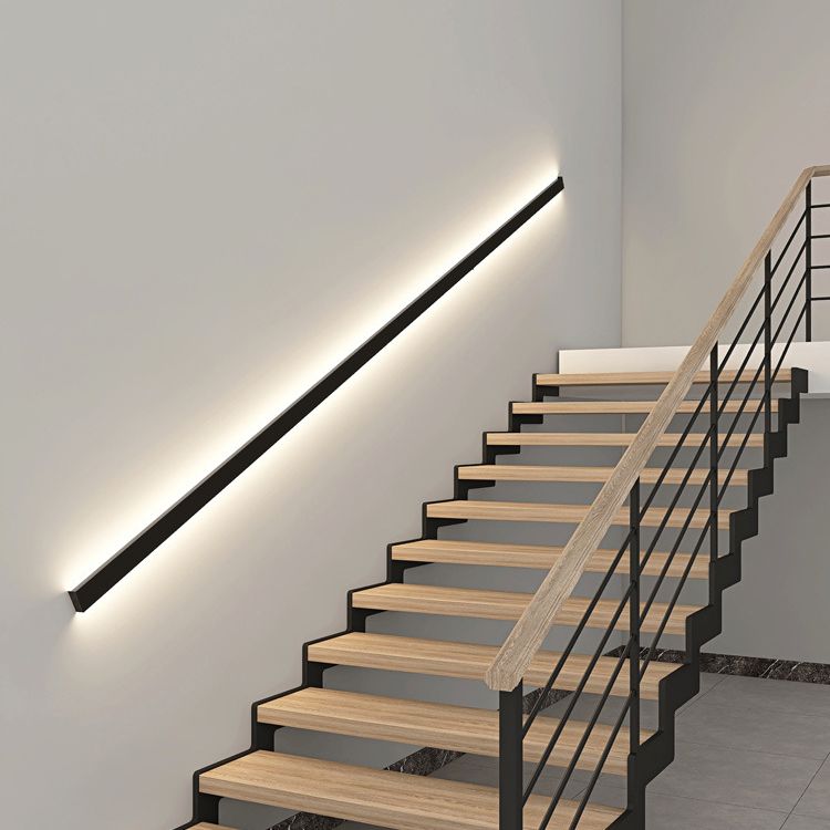 Black Vanity Lighting Modern LED Metal Bath Light for Bathroom