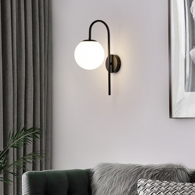 Modern Wall Lamp Household Glass Wall Mount Lighting for Sitting Room