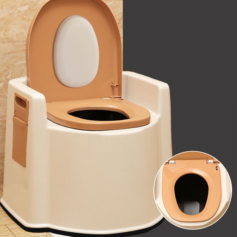 Modern Plastic Toilet Floor Mounted Toilet Bowl for Bathroom