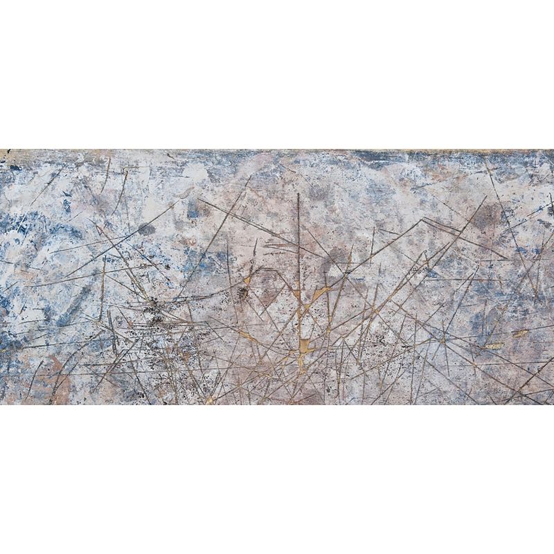 Non-Woven Waterproof Mural Industrial Rusted Metal Surface Wall Covering for Room