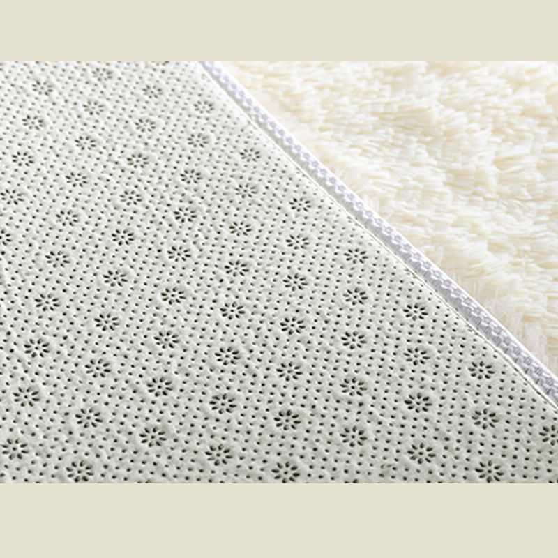 Mehrfarbiger moderner Indoor -Teppich Polyester Solid Teppich Easy Care Teppich für die Heimdekoration