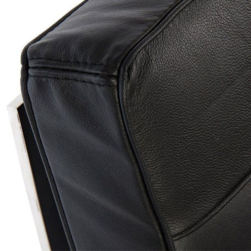 31.49" Wide Armless Chair Faux Leather Chair with Tufted Back