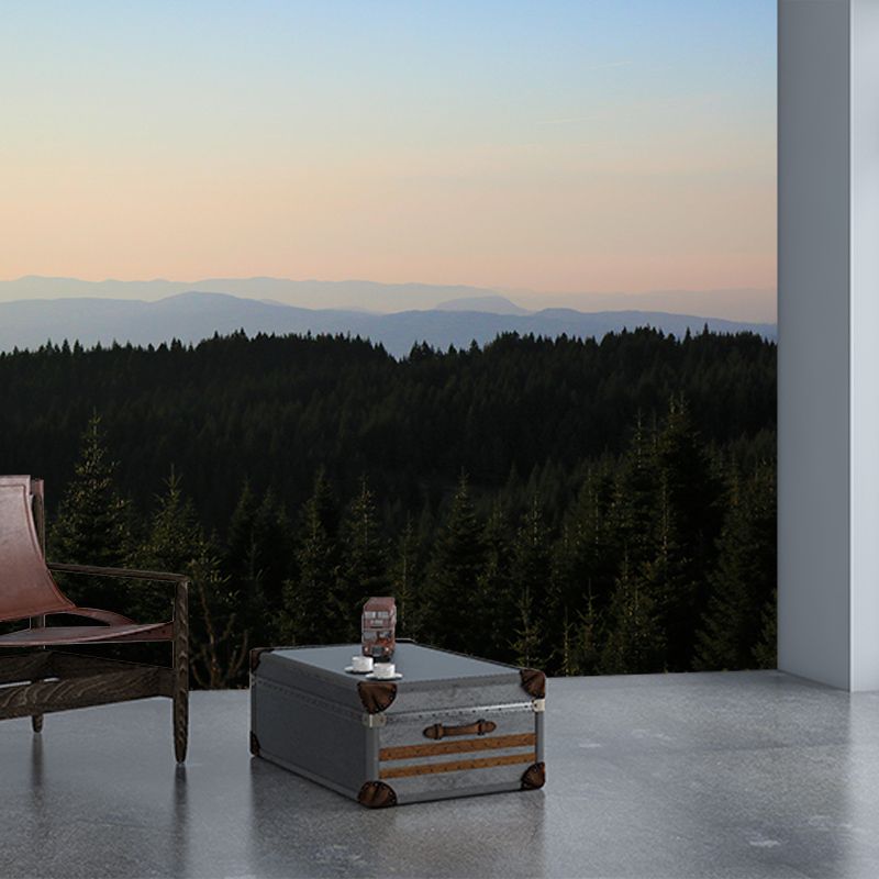 Forest Mural Customized Contemporary Photography Bedroom Wall Mural