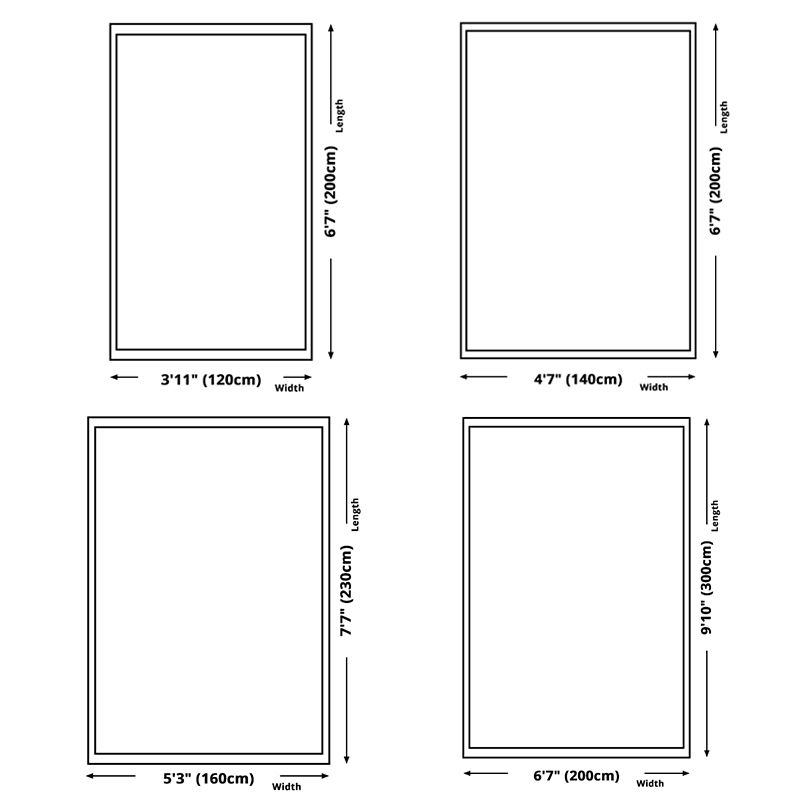 Apricot Tone Modern Area Carpet Polyester Stripe Printing Indoor Rug Anti-Slip Backing Carpet for Living Room