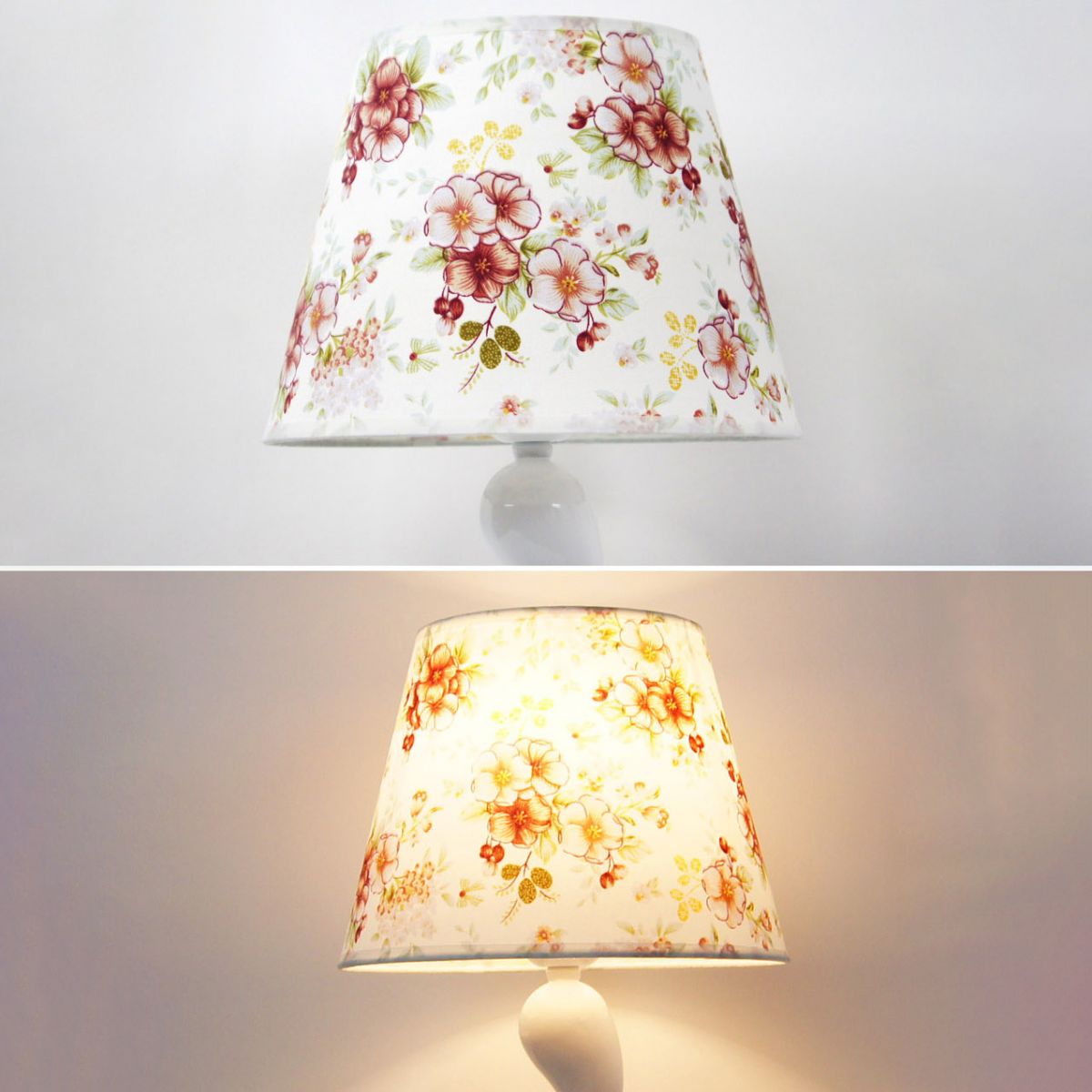 Cone Shape Bedroom Table Lamp Fabric Minimalist-Style Night Table Lamp
