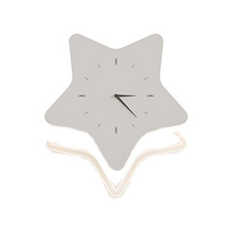 Single White Modernism Wall Mounted Sconce LED Unique Wall Light