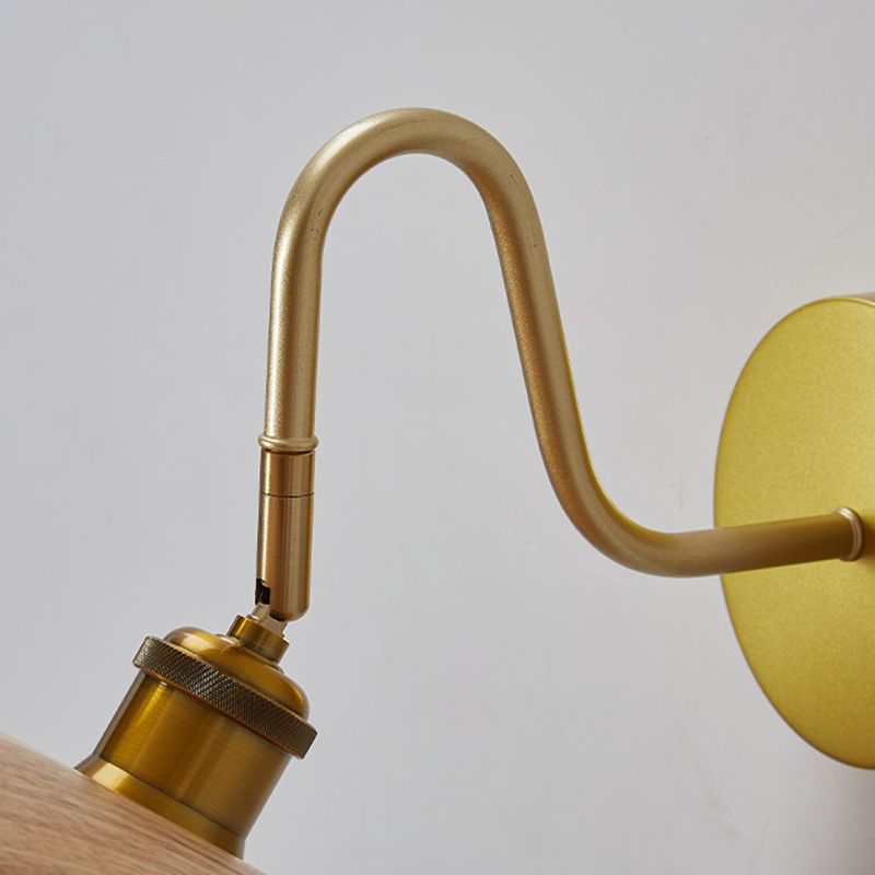 1 Light Hemisphere Shape Wall Light Sconce Modern Wall Light Fixture for Dining Room