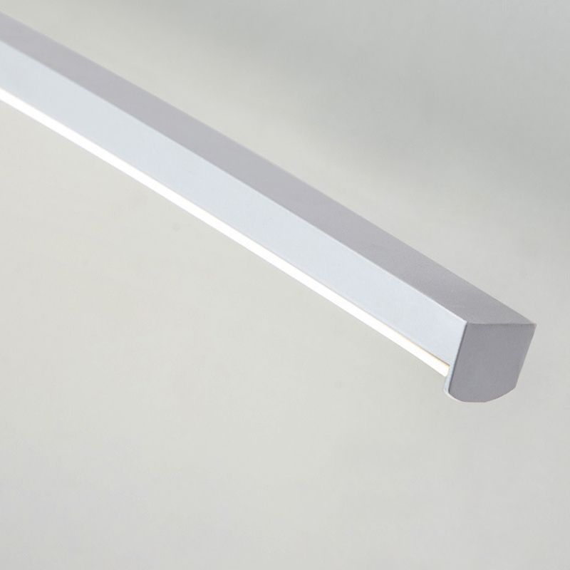 Contemporary Style Led Vanity Light Simple Linear Mirror Lighting Fixture for Washing Room