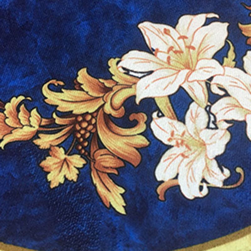 Luxurious Marble Surface Rug Contemporary Polyester Rug Easy Care Washable Carpet for Home Decor