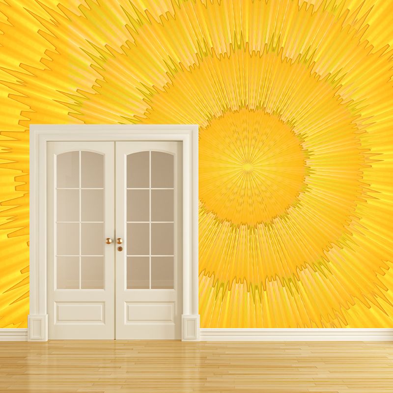 Minimalist Style Abstract Illustration Wall Mural for Bedroom Decoration, Personalized Size