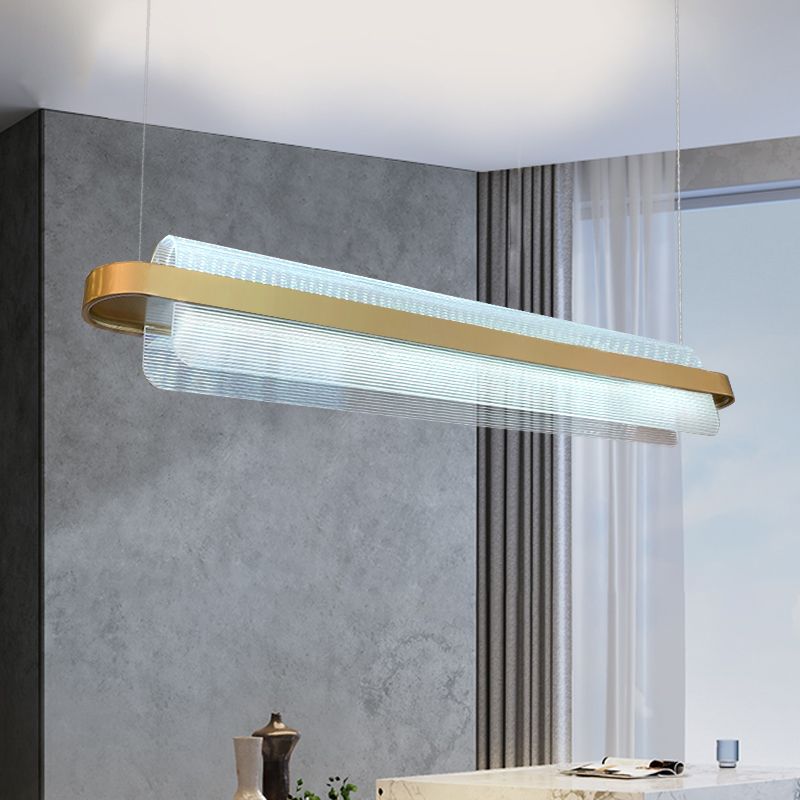 Modern Style Pendant Lighting Fixtures PVC Shade Island Lighting Ideas for Kitchen