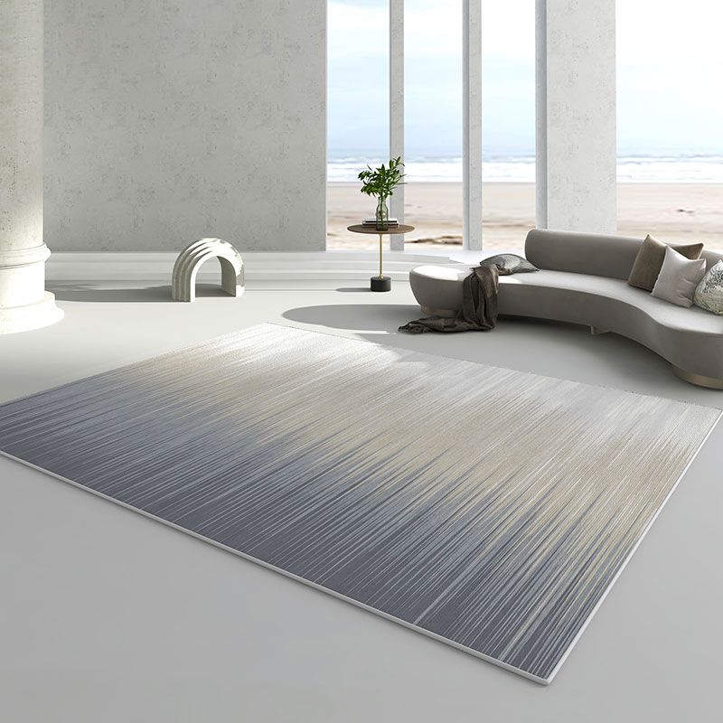 Industrial Grey Tone Area Teppich Aquarell Teppich-Polyester-Innenteppich mit Rutschtraining