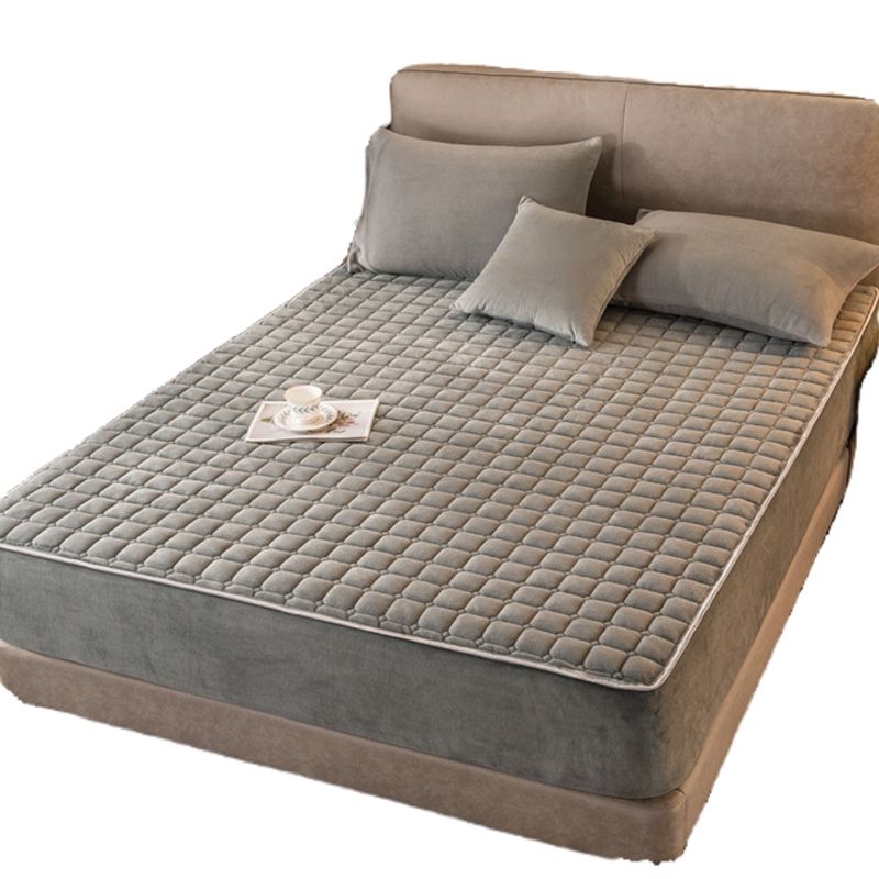 Flannel Bed Sheet Set Breathable Fade Resistant Bed Sheet Set